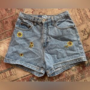 Vintage denim shorts